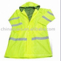 EN471 Class 3 & ANSI/ISEA 107-2010 Class 2 Reflective raincoat